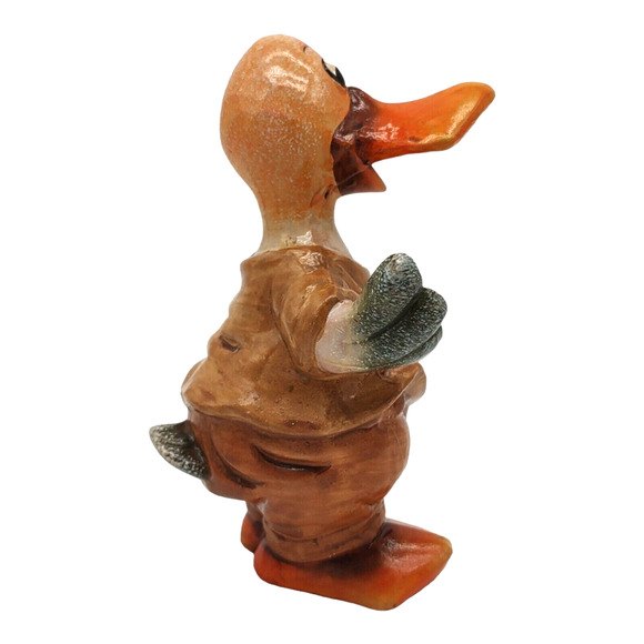 Vintage 6.5" Mid Century Animated Handpainted Ceramic Caricature Duck Quack Gift - Picture 2 of 11